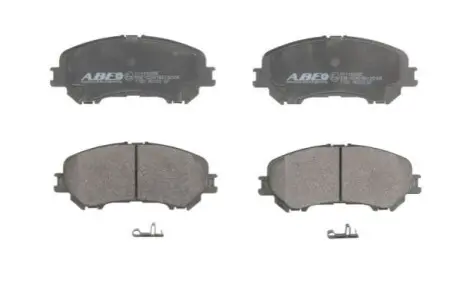 Комплект гальмівних колодок передн, NISSAN QASHQAI II, X-TRAIL, X-TRAIL III RENAULT KADJAR, KOLEOS II 1.2-2.5 11.13 ABE C11102ABE Купити в Україні