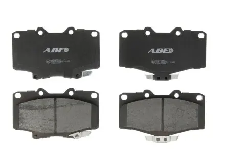Комплект тормозных колодок передн, TOYOTA 4 RUNNER II, 4 RUNNER III, FORTUNER, HILUX V, HILUX VII, LAND CRUISER, LAND CRUISER 90 2.2-4.2D 03.89- ABE C12071ABE