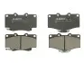Фото Комплект гальмівних колодок передн, TOYOTA 4 RUNNER II, 4 RUNNER III, FORTUNER, HILUX IV, HILUX V, HILUX VI, HILUX VII, LAND CRUISER, LAND CRUISER 90 VW TARO 2.2-4.2D 01.84 ABE (C12089ABE) зображення 1