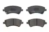 Комплект гальмівних колодок передн, TOYOTA ALLION I, BB I, COROLLA, COROLLA VERSO, CROWN, DYNA 150, IST, PORTE I, PROBOX / SUCCEED, RAUM, VIOS / SOLUNA VIOS, WILL CYPHA I 1.3-3.0 08.85-08.14 ABE (C12101ABEP) зображення 1