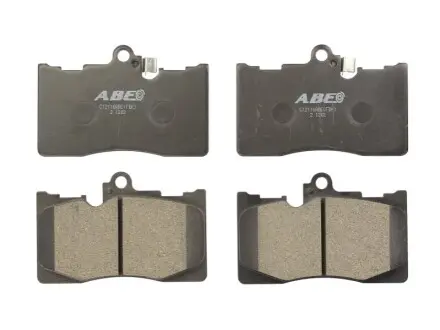 Комплект гальмівних колодок передн, LEXUS GS, IS II, IS III, RC TOYOTA CELSIOR, COROLLA, MARK X II, RAV 4 III, VERSO S 1.33-4.6 09.00 ABE C12116ABE Купити в Україні
