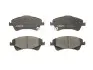 Фото Комплект гальмівних колодок передн, TOYOTA ALLION II, AURIS, AVENSIS, COROLLA, NOAH/VOXY, PREMIO, RAV 4 III, URBAN CRUISER, VERSO, VERSO S 1.33-3.5 05.97 ABE (C12123ABE) зображення 1