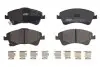 Фото Комплект гальмівних колодок передн, TOYOTA ALLION II, AURIS, AVENSIS, COROLLA, NOAH/VOXY, PREMIO, RAV 4 III, URBAN CRUISER, VERSO, VERSO S 1.33-3.5 11.05 ABE (C12123ABEP) зображення 1