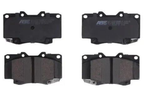 Комплект гальмівних колодок передн, TOYOTA FORTUNER, HILUX IV, HILUX V, HILUX VII, LAND CRUISER PRADO, PICNIC, PREVIA II 2.0-4.0 01.85 ABE C12130ABEP Купити в Україні