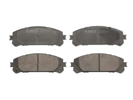 Комплект гальмівних колодок передн, LEXUS ES, NX, NX II, RX TOYOTA BZ4X, CAMRY, HIGHLANDER, HIGHLANDER / KLUGER, PREVIA III, RAV 4 IV, RAV 4 V, SIENNA 2.0-Electric 01.06 ABE C12135ABE Купити в Україні