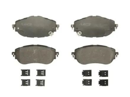 Комплект гальмівних колодок передн, TOYOTA AURIS, COROLLA 1.2-1.8H 07.10-08.19 ABE C12139ABE Купити в Україні