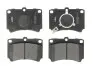 Фото Комплект гальмівних колодок передн, KIA RIO I MAZDA 323 II, 323 III 1.1-1.7D 11.80-02.05 ABE (C13026ABE) зображення 1