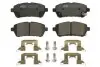 Фото Комплект гальмівних колодок передн, DAIHATSU CUORE VII, MATERIA, SIRION FORD B-MAX, FIESTA, FIESTA VI, FIESTA VII MAZDA 2 SUBARU JUSTY IV SUZUKI BALENO, SWIFT IV, SWIFT V 1.0-1.6D 01.05 ABE (C13063ABEP) зображення 1