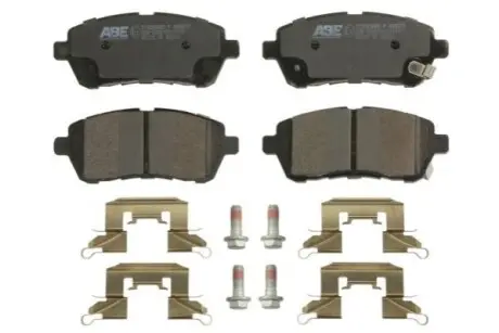 Комплект гальмівних колодок передн, DAIHATSU CUORE VII, MATERIA, SIRION FORD B-MAX, FIESTA, FIESTA VI, FIESTA VII MAZDA 2 SUBARU JUSTY IV SUZUKI BALENO, SWIFT IV, SWIFT V 1.0-1.6D 01.05 ABE C13063ABEP Купити в Україні