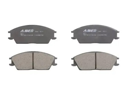 Комплект гальмівних колодок передн, HONDA ACCORD II HYUNDAI ACCENT, ACCENT I, ACCENT II, ELANTRA III, GETZ, LANTRA I, PONY, PONY / EXCEL, S, SONATA III 1.1-2.0 09.83-12.10 ABE C14020ABE Купити в Україні