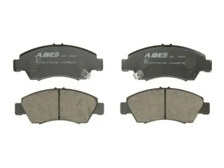 Комплект гальмівних колодок передн, HONDA ACCORD VII, CAPA, CITY, CITY IV, CITY V, CIVIC IV, CIVIC V, CIVIC VI, CROSSROAD, CRX III, DOMANI, FR-V, INTEGRA, JAZZ II, JAZZ III, LOGO 1.2-3.5 01.88 ABE C14034ABE Купити в Україні