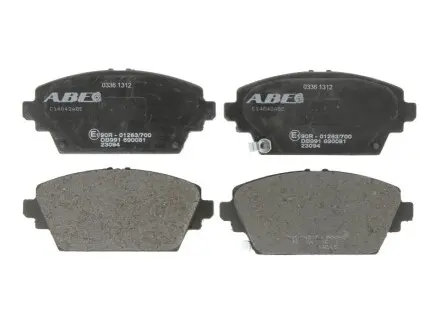 Комплект гальмівних колодок передн, HONDA ACCORD VI MG ZR, ZS NISSAN ALMERA TINO, PRIMERA 1.6-2.5 03.97 ABE C14042ABE Купити в Україні