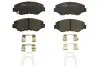 Фото Комплект гальмівних колодок передн, HONDA ACCORD IX, ACCORD VII, CITY IV, CIVIC IX, CIVIC X, CR-V I, CR-V II, CR-V IV, CR-V V, ELEMENT, ODYSSEY, PILOT 1.0-3.5 01.99 ABE (C14049ABEP) зображення 1
