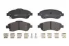 Фото Комплект гальмівних колодок передн, HONDA ACCORD IV, ACCORD IX, ACCORD V, ACCORD VI, ACCORD VII, ACCORD VIII, CIVIC VIII, CR-V I, CR-V II, CR-V III, CR-V IV, CR-V V, CR-Z, ELEMENT 1.3-3.7 09.89 ABE (C14053ABEP) зображення 1