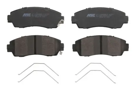 Комплект гальмівних колодок передн, HONDA ACCORD IX, ACCORD VII, CIVIC X, CR-V I, CR-V II, CR-V III, CR-V IV, CR-V V, ELEMENT, ODYSSEY, PILOT SUBARU LEGACY VI 1.5-3.6 04.99 ABE C14059ABEP Купити в Україні
