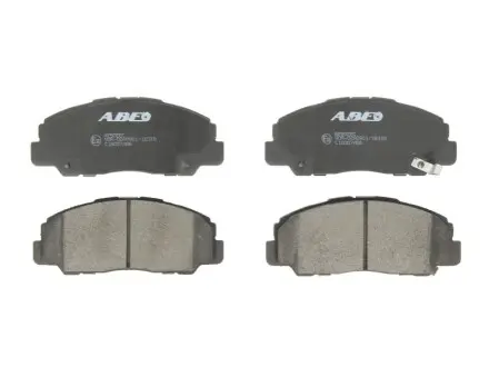 Комплект гальмівних колодок передн, DAIHATSU FEROZA, ROCKY, RUGGER, TAFT 1.6-2.8D 08.78-12.99 ABE C16007ABE Купити в Україні