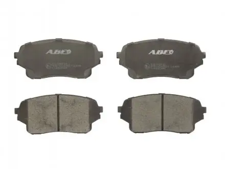 Комплект гальмівних колодок передн, SUZUKI GRAND VITARA I, GRAND VITARA II, SPLASH, SWIFT III, XL-7 1.2-2.7 02.01 ABE C18022ABE Купити в Україні