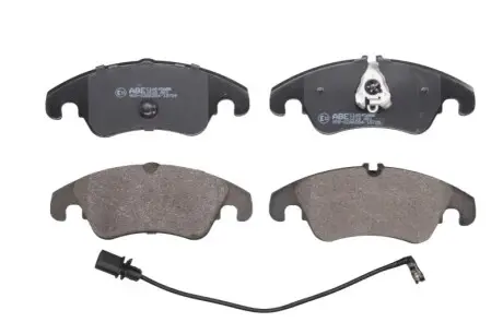 Комплект гальмівних колодок передн, AUDI A4 ALLROAD B8, A4 ALLROAD B9, A4 B8, A5, A6 ALLROAD C7, A6 C7, A7, Q5 1.8-4.2 06.07 ABE C1A045ABE Купити в Україні