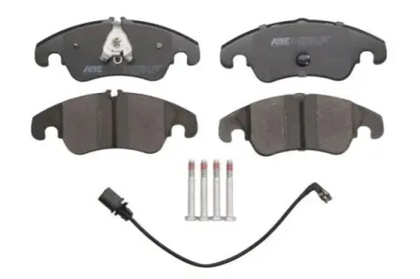 Комплект гальмівних колодок передн, AUDI A4 ALLROAD B8, A4 ALLROAD B9, A4 B8, A5, A6 ALLROAD C7, A6 C7, A7, Q5 1.8-4.2 06.07 ABE C1A045ABEP Купити в Україні