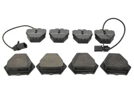 Фото Колодки гальмівні (передні) Audi A4 97-01/A6 97-05/VW Passat B5 00-05/Phaeton 02-08 (+датчики) ABE (C1A050ABE) зображення 1