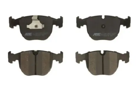 Комплект гальмівних колодок передн, BMW 5 (E39), 7 (E38), 7 (E65, E66, E67), X3 (E83), X5 (E53) FERRARI 5__ MARANELLO 2.0D-5.7 03.94-08.11 ABE C1B011ABEP Купити в Україні