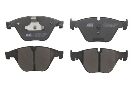 Комплект гальмівних колодок передн, BMW 3 (E90), 3 (E92), 5 (E60), 5 (F10), 5 (F11), 5 GRAN TURISMO (F07), 6 (F12), 6 (F13), 6 GRAN COUPE (F06), 7 (E65, E66, E67), 7 (F01 2.0-4.4 07.03-10.18 ABE C1B029ABEP Купити в Україні