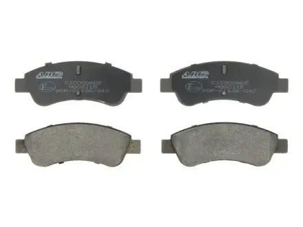 Комплект гальмівних колодок передн, DS DS 3 CITROEN BERLINGO, C2, C2 ENTERPRISE, C3 AIRCROSS I, C3 AIRCROSS II, C3 I, C3 II, C3 III, C3 PICASSO, C4, C4 CACTUS, C4 I 1.0-Electric 02.84 ABE C1C000ABE Купити в Україні