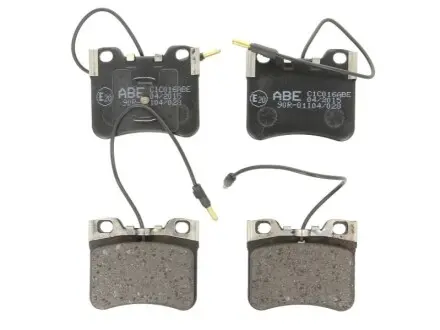 Комплект гальмівних колодок передн, DS DS 3 CITROEN AX, C4 PICASSO I 1.0-1.6 07.86-07.19 1833 DOUBLE CAB ABE C1C016ABE Купити в Україні