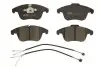 Фото Комплект гальмівних колодок передн, CITROEN C5 III PEUGEOT 407, 508, 508 I, RCZ 1.6-2.2D 05.04 ABE (C1C057ABEP) зображення 1