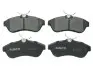 Фото Комплект гальмівних колодок передн, CITROEN C2, C2 ENTERPRISE, C3 I, C3 II, C3 PLURIEL 1.4-1.6D 02.02 ABE (C1C063ABE) зображення 1