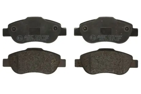Комплект гальмівних колодок передн, FIAT PALIO, PANDA 1.1-1.4CNG 06.03- 1833 DOUBLE CAB ABE C1F048ABE Купити в Україні