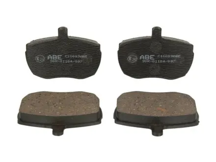 Фото Комплект гальмівних колодок, дискове гальмо ABE (C1G009ABE) зображення 1