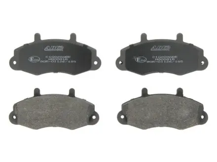 Комплект гальмівних колодок передн, FORD TRANSIT, TRANSIT TOURNEO 2.0-2.9 12.85-12.00 1833 DOUBLE CAB ABE C1G020ABE Купити в Україні