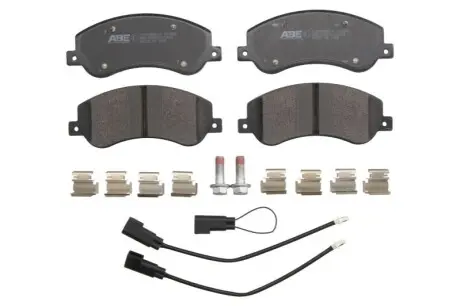 Комплект гальмівних колодок передн, FORD TRANSIT, TRANSIT TOURNEO VW AMAROK 2.0-3.2D 04.06 ABE C1G058ABEP Купити в Україні
