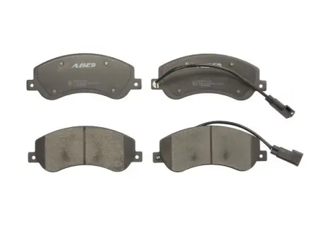 Комплект гальмівних колодок передн, FORD TRANSIT, TRANSIT TOURNEO 2.2D/2.3/2.4D 04.06-12.14 ABE C1G060ABE Купити в Україні