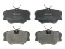 Фото Комплект гальмівних колодок передн, MERCEDES 124 (C124), 124 T-MODEL (S124), 124 (W124), 190 (W201), E (A124), E (C124), E T-MODEL (S124), E (W124), M (W164), S (W126) 2.0-3.0D 04.84-12.11 ABE (C1M001ABE) зображення 1