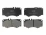 Фото Комплект гальмівних колодок передн, MERCEDES G (W460), G (W461), G (W463), MB (W631), T1 (601), T1 (601, 611), T1 (602), T1 (B601), T1 (B602), T1/TN, T2/L, T2/LN1 VW LT 28-35 I 1.1-6.0 01.68 ABE (C1M007ABE) зображення 1