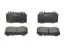 Фото Комплект гальмівних колодок передн, MERCEDES C (CL203), C T-MODEL (S203), C (W203), CLK (A209), CLK (C209), CLS (C219), E T-MODEL (S211), E (W211), M (W163), S (W220, V220) 1.8-5.5 10.98-01.12 ABE (C1M055ABE) зображення 1