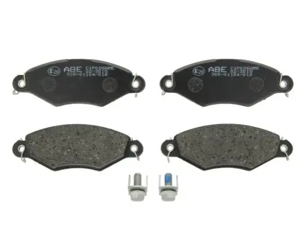 Комплект гальмівних колодок передн, PEUGEOT 106 II, 206, 206+, 306, J5 1.1-2.5D 09.81 ABE C1P026ABE Купити в Україні