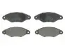 Фото Комплект гальмівних колодок передн, CITROEN XSARA NISSAN KUBISTAR PEUGEOT 106 II, 206, 306, J5 RENAULT KANGOO, KANGOO EXPRESS, THALIA I 1.0-Electric 09.90 ABE (C1R012ABE) зображення 1