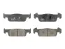 Фото Комплект гальмівних колодок передн, DACIA LOGAN II, LOGAN MCV II, SANDERO, SANDERO II RENAULT CLIO IV, SANDERO/STEPWAY I, SANDERO/STEPWAY II, THALIA III 0.9-1.6 11.08 ABE (C1R048ABE) зображення 1