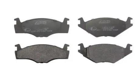 Комплект гальмівних колодок передн, SEAT CORDOBA, IBIZA II, TOLEDO I VW CADDY I, GOLF I, GOLF II, GOLF III, JETTA I, JETTA II, PASSAT B1, PASSAT B2, PASSAT B3/B4 1.0-2.2 02.74-10.02 ABE C1W011ABE Купити в Україні