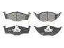 Фото Комплект гальмівних колодок передн, AUDI A2 VW LUPO I 1.2D 07.99-08.05 ABE (C1W069ABE) зображення 1