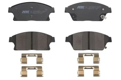 Комплект гальмівних колодок передн, BUICK ENCORE CADILLAC ATS CHEVROLET CRUZE, ORLANDO, TRAX, VOLT DAIHATSU CHARADE VIII OPEL AMPERA, ASTRA J, ASTRA J GTC, MOKKA / MOKKA X 1.33-2.0D 05.09 ABE C1X037ABEP Купити в Україні