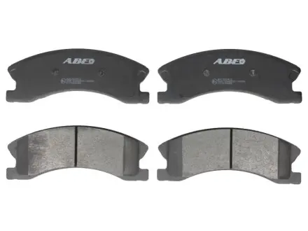 Комплект гальмівних колодок передн, JEEP GRAND CHEROKEE II, GRAND CHEROKEE III 2.7D-4.7 09.98-12.10 ABE C1Y036ABE Купити в Україні
