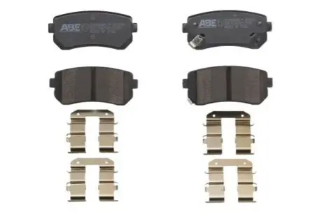 Комплект гальмівних колодок задн, HYUNDAI ACCENT III, I20 I, I20 II, I30, I40 I, IX20, IX35, KONA/SUV, SONATA V, SONATA VI, TUCSON, TUCSON/SUV KIA CADENZA II, CEE'D 1.0-Electric 09.00 ABE C20308ABEP Купити в Україні