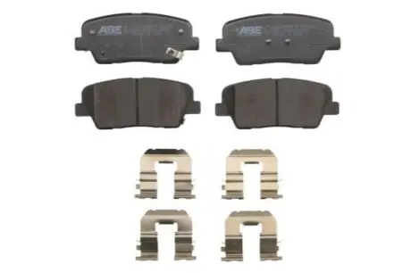 Комплект гальмівних колодок задн, HYUNDAI ELANTRA V, EQUUS / CENTENNIAL, GENESIS, GRAND SANTA FÉ, SANTA FE IV, SANTA FÉ II, SANTA FÉ III KIA BORREGO, QUORIS I, SORENTO I 1.6-5.0 03.06 ABE C20316ABEP Купити в Україні