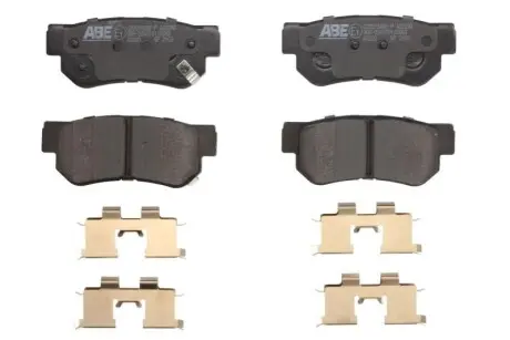 Комплект гальмівних колодок задн, HYUNDAI ELANTRA III, ELANTRA IV, ELANTRA V, GETZ, GRANDEUR, HIGHWAY, I30, MATRIX, S, SANTA FÉ I, SONATA III, SONATA IV, SONATA V, TRAJET, TUCSON 1.1-3.8 03.90 ABE C20510ABEP Купити в Україні