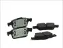 Фото Комплект гальмівних колодок задн, CADILLAC BLS FORD TRANSIT CONNECT NISSAN PRIMERA OPEL SIGNUM RENAULT LAGUNA II, MEGANE II, VEL SATIS SAAB 9-3 1.6-3.5 09.00 ABE (C21041ABE) зображення 2