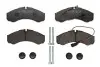 Фото Комплект гальмівних колодок задн, IVECO DAILY II, DAILY III NISSAN CABSTAR, CABSTAR E, NT400 CABSTAR 2.5D-3.0D 01.89 ABE (C21056ABE) зображення 1